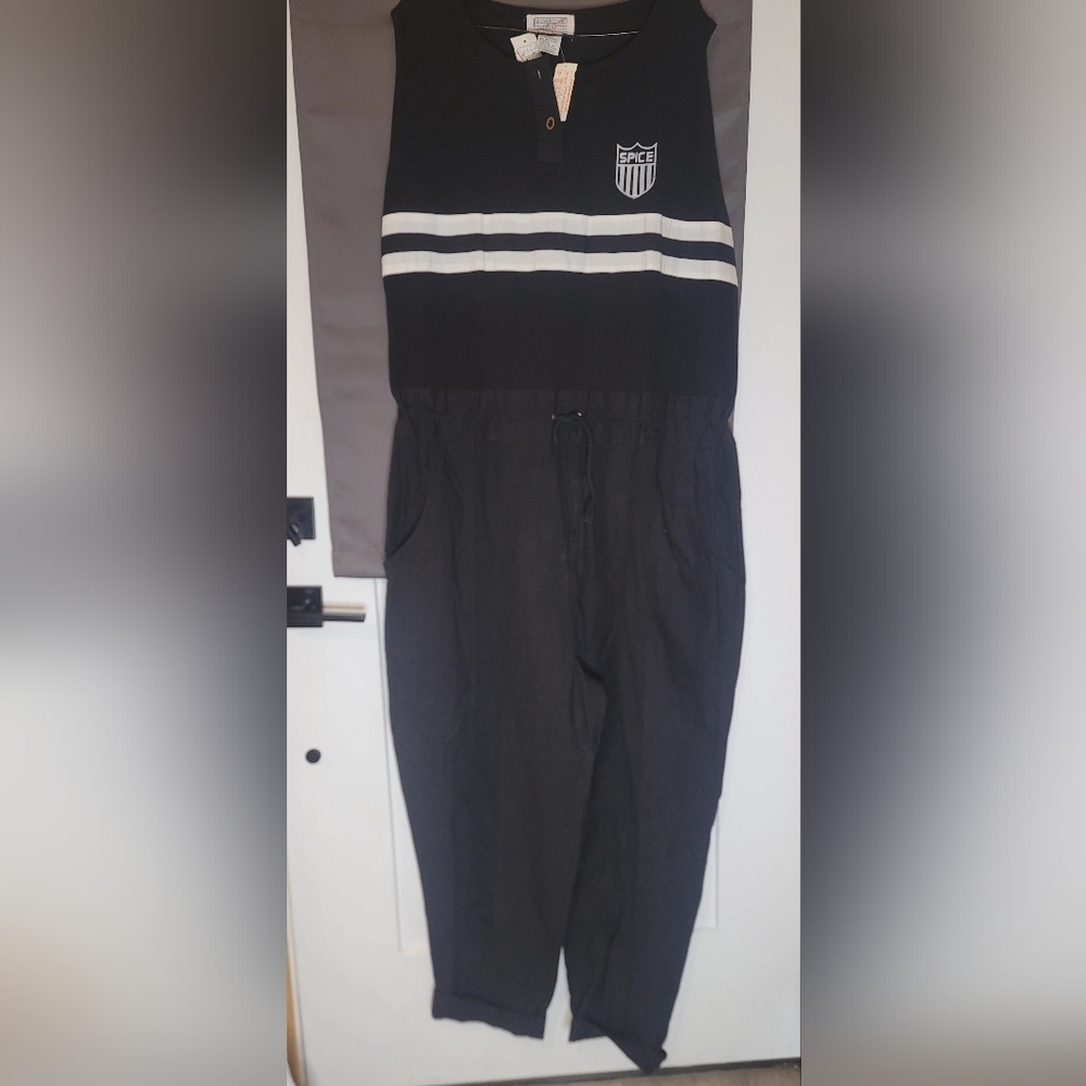 Vintage "A Little Extra Space" Jumpsuit Sz 44 BNWT